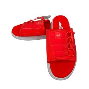 Avia Avi-Ace Pink Bungee Lace Sport Slides 6M New Rare Sample Sandals Athleisure